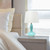 Dollop Glass Table Lamp with Shade - 23.5" - White and Blue - IMAGE 2
