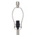 Hammered Glass Jar Table Lamp with Drum Shade - 20" - Gray and Silver - IMAGE 5
