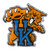 3.25” NCAA University of Kentucky Wildcats Embossed Automotive Emblem - IMAGE 1