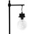 Beacon Table Lamp with Globe Glass Shade - 24" - Matte Black and Clear - IMAGE 4