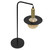 Industrial Style Orb Table Lamp - 24" - Matte Black and Antique Brass - IMAGE 6