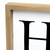 "Home" Rectangular Wooden Wall Sign - 23" - Brown and White - IMAGE 4