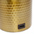 Hammered Table Lamp with USB Charging Port and Shade - 18.5" - White and Gold - IMAGE 3