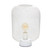 Lattice Cut Out Mesh Table Lamp - 12" - White - IMAGE 1