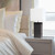 Leather Table Lamp with USB Charging Port and Shade - 21" - White and Brown - IMAGE 2