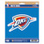 6.25" NBA Oklahoma City Thunder Matte Automotive Decal Sticker - IMAGE 1