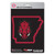 6.25" NCAA University of Arkansas State Automotive Decal - IMAGE 1