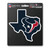 6.25" NFL Houston Texans State Automotive Decal - IMAGE 1