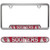 NCAA University of Oklahoma Automotive License Plate Frame - 12.25” - IMAGE 1