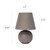 Globe Mini Table Lamps with Tapered Shade - 8.5" - Gray - Set of 2 - IMAGE 4