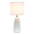Prism Table Lamp with Drum Shade - 17.5" - White - IMAGE 3
