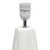 Prism Table Lamp with Drum Shade - 17.5" - White - IMAGE 4