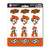 12ct NCAA Oklahoma State University Cowboys Automotive Mini Decal Stickers 6.25” - IMAGE 1