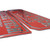 Set of 2 NFL Detroit Lions Automotive Embossed Truck Emblems 8.25" - IMAGE 4