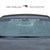34” NFL New England Patriots Automotive Windshield Decal - IMAGE 1