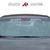 34” MLB Atlanta Braves Automotive Windshield Decal - IMAGE 1