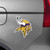 12" NFL Minnesota Vikings Automotive Large Team Logo Magnet - IMAGE 2