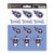 12ct NFL Tennessee Titans Automotive Mini Decal Stickers 6.25” - IMAGE 1