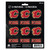 12ct NHL Calgary Flames Automotive Mini Decal Stickers 6.25” - IMAGE 1