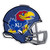 3.25” NCAA University of Kansas Jayhawks Embossed Automotive Helmet Emblem - IMAGE 1