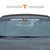 34” NCAA University of Tennessee Volunteers Automotive Windshield Decal - IMAGE 1