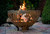 32" Bronze and Black Wildlife Themed Outdoor Fire Bowl - Extra Large - IMAGE 2