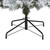 8’ Pre-Lit Flocked Fir Artificial Christmas Tree, Clear LED Lights - IMAGE 4