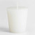 Pack of 24 White Unscented Votive Candles - IMAGE 1