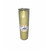 9" Golden Yellow Honey Beeswax Handmade Pillar Candle with Glass Container - IMAGE 1