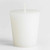Pack of 6 White Unscented Votive Candles - IMAGE 1