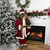 Moose Santa Claus Standing Christmas Figure - 48" - IMAGE 2