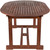 Oval Outdoor Expanding Acacia Wood Patio Dining Table - IMAGE 4