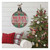 12" Red and Green Tartan "Merry Christmas" Large Wooden Ornament Sign - IMAGE 2