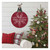 24" Red and White Large "Happy Holidays" Christmas Ornament Wooden Sign - IMAGE 2