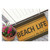 Natural Coir "Beach Life is the Best Life" Rectangular Doormat 18" x 30" - IMAGE 2