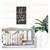 20" Black and White "Life is Better on the Patio" Outdoor Wall Sign - IMAGE 2