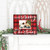 13" x 15" Red Buffalo Check "Merry Christmas" Wooden Photo Frame - IMAGE 2