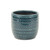 5.5" Blue Dotted Large Outdoor Planter Pot - IMAGE 2