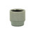 4.25" Gray Small Ruffled Ridge Outdoor Planter Pot - IMAGE 2