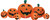 Lighted Pumpkin Patch Inflatable Halloween Yard Decoration - 8.5' - Orange - IMAGE 1