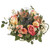 16" Pink Rose Silk Artificial Flower Arrangement Candelabrum - IMAGE 4