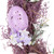 12" Lavender Speckled Egg Easter Twig Wreath - IMAGE 5