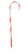 Candy Cane Christmas Decorations - 32" - Red and White - Set of 24 - IMAGE 2