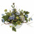 20" Purple Hydrangea Artificial Floral Centerpiece - IMAGE 1