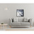 Gray and Black Possibilities Square Wall Art Decor 26" x 26" - IMAGE 2