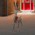 74" LED Lighted Champagne Deer with Red Bow Outdoor Christmas Decoration - IMAGE 2