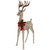 48" Pre-Lit LED Champagne Deer Outdoor Christmas Decoration - IMAGE 1