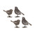 Set of 4 Bird Cut Out Tabletop Decors 6.25" - IMAGE 1