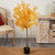 4' Maple Fall Harvest Artificial Tree in Black Pot - IMAGE 2