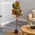 4.5’ Fiddle Leaf Fall Harvest Artificial Tree in Nursery Pot - IMAGE 2